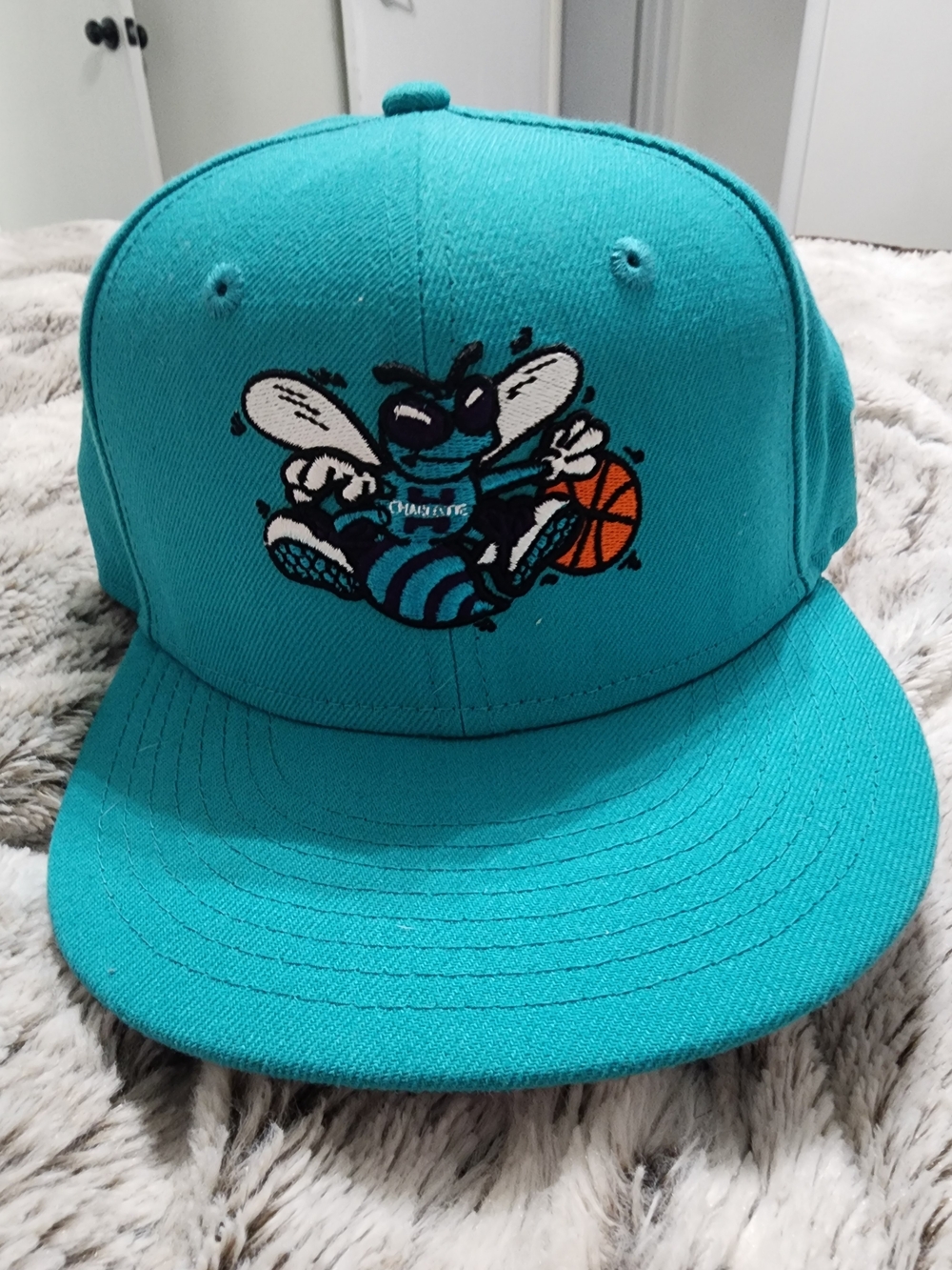 HORNETS Teal Kids Snapback Hat